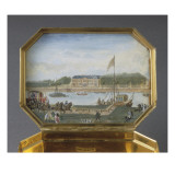 Tabatière rectangulaire à pans coupés Giclee-trykk av Jean-Joseph Barrière