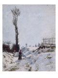 Paysage de neige Reproduction procédé giclée par Paul Gachet