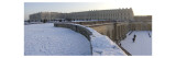 South Wing of the Castle of Versailles in the Snow Giclee Print