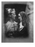 Sir Galahad and the Pale Nun Lámina giclée por Julia Margaret Cameron