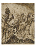 L'Adoration des Rois Giclee Print by Claude Vignon