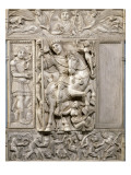 Feuillet en cinq parties dit Ivoire Barberini : Empereur triomphant Giclee Print