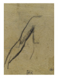 Croquis d'un bras droit, de face Reproduction procédé giclée par Paul Gauguin