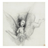 Etude pour le Sphinx deviné Giclee Print by Gustave Moreau