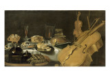 Nature morte aux instruments de musique Lámina giclée por Pieter Claesz Nature morte aux instruments de musique Lámina giclée por Pieter Claesz