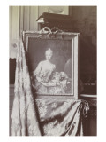 Tableau dans un salon de l'hôtel d'Abraham de Camondo Lámina giclée