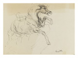 Etude de cheval Gicleetryck av Louis Anquetin Etude de cheval Gicleetryck av Louis Anquetin