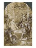 L'adoration des bergers Giclee-trykk av Federico Barocci