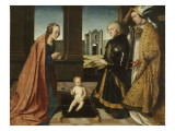 L'Adoration de l'Enfant reproduction procédé giclée