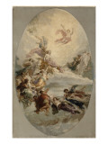 Esquisse pour Le Triomphe de Flore Lámina giclée por Alexandre Cabanel Esquisse pour Le Triomphe de Flore Lámina giclée por Alexandre Cabanel