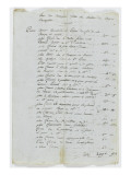 Etat des des ouvrages faits par Bodoy, maître serrurier, à la bâtisse du Citoyen Bonaparte Lámina giclée Etat des des ouvrages faits par Bodoy, maître serrurier, à la bâtisse du Citoyen Bonaparte Lámina giclée