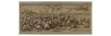 La Bataille de Constantin contre Maxence dite aussi La bataille du pont Milvius Giclée-tryk af Raffaello Sanzio La Bataille de Constantin contre Maxence dite aussi La bataille du pont Milvius Giclée-tryk af Raffaello Sanzio