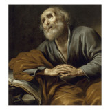 Saint Pierre repentant Giclee Print by Claude Vignon