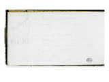 Carnet de croquis; Garde blanche supérieure: annotations Lámina giclée por Jean-Baptiste Carpeaux
