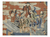 Tapisserie d'anniversaire de naissance reproduction procédé giclée