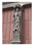 Statue dit du "Beau Dieu d'Amiens du portail central de la façade reproduction procédé giclée