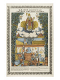 Saint Arnould, patron des brasseurs Giclee Print