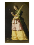 Sainte Apolline Giclee Print by Francisco de Zurbaran