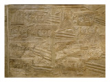 Expédition pour le bois du Liban : transport des troncs par bateaux Reproduction procédé giclée