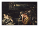 Suzanne et les vieillards Wydruk giclee autor Jacopo Bassano Suzanne et les vieillards Wydruk giclee autor Jacopo Bassano