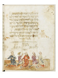 Hagadah Schel Pesach- Légende de la fête pascale en hébreu reproduction procédé giclée