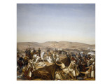 Prise de la Smala d'Abd-el-Kader par le duc d'Aumale à Taguin , le 16 mai 1843 Lámina giclée por Horace Vernet Prise de la Smala d'Abd-el-Kader par le duc d'Aumale à Taguin , le 16 mai 1843 Lámina giclée por Horace Vernet