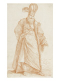 'L'Aga des Janissaires' Giclee-trykk av Jean Barbault 'L'Aga des Janissaires' Giclee-trykk av Jean Barbault