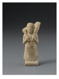 Statuette of a Man Carrying a Goat on His Shoulders Giclee Print