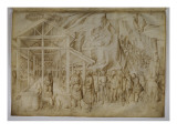 L'Adoration des Rois reproduction procédé giclée par Jacopo Bellini
