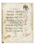 Hagadah Schel Pesach-Légende de la fête pascale en hébreu Lámina giclée Hagadah Schel Pesach-Légende de la fête pascale en hébreu Lámina giclée
