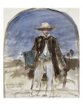 Autoportrait sous le soleil Lámina giclée por Johan Barthold Jongkind