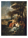 Saint Jean-Baptiste prêchant dans le désert Giclée-tryk af Pier Francesco Mola Saint Jean-Baptiste prêchant dans le désert Giclée-tryk af Pier Francesco Mola