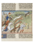 The Book of Gaston Phoebus Hunting: Hunting the Hare Giclee Print