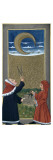Jeu de tarot d'après les originaux de Charles VI. "La Lune". Giclee Print