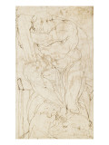 Saint Marc assis, lisant Giclee Print by Luca Cambiaso