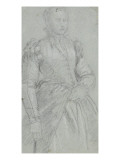 Etude pour le portrait d'une dame Giclée-Druck von Paolo Véronèse