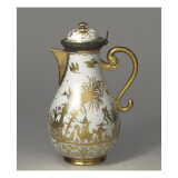 Service à thé et à café dit Cabinet doré Giclée-Druck von Jacob-Johann Irminger