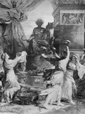 Tapestry Tapestry of Sacrifice or the Four Seasons Giclee Print