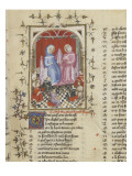 The Book of Changing Fortune by Christine De Pisan. Giclee Print