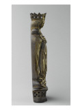 Statuette : Vierge à l'Enfant en pied reproduction procédé giclée