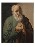 Saint Pierre Reproduction procédé giclée par Georges de La Tour