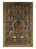 Cakyamuni et les trente cinq Buddha de confession Reproduction procédé giclée