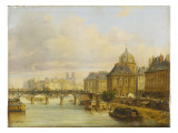 Six petites vues de Paris Giclée-Druck von Francois Etienne Villeret
