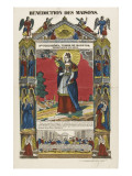 Saint Philomena, Virgin and Martyr, Blessing of Homes Giclee Print