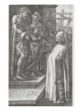 Petite Passion, le jugement du Christ Giclee Print by Albrecht Dürer