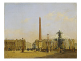 Six petites vues de Paris Giclée-Druck von Francois Etienne Villeret