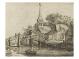 Der Angler Giclée-Druck von Jan Van Goyen