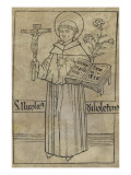 Saint Nicolas de Tolentino reproduction procédé giclée