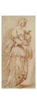 Etude d'une femme debout Giclée-Druck von Claude Vignon