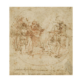 Sujet allrique reproduction procédé giclée par Leonardo da Vinci 